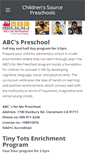 Mobile Screenshot of abcformepreschool.com